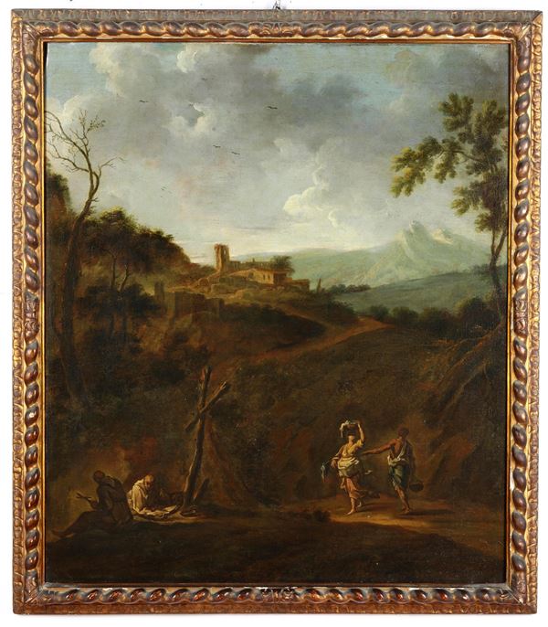 Paesaggio con figure