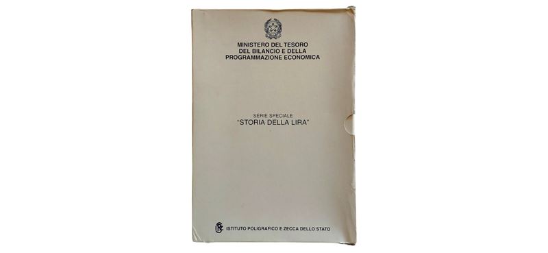 Italia 1999-2001: Serie Speciale “Storia della Lira” completa di 6 monete celebrative Fondo Specc...