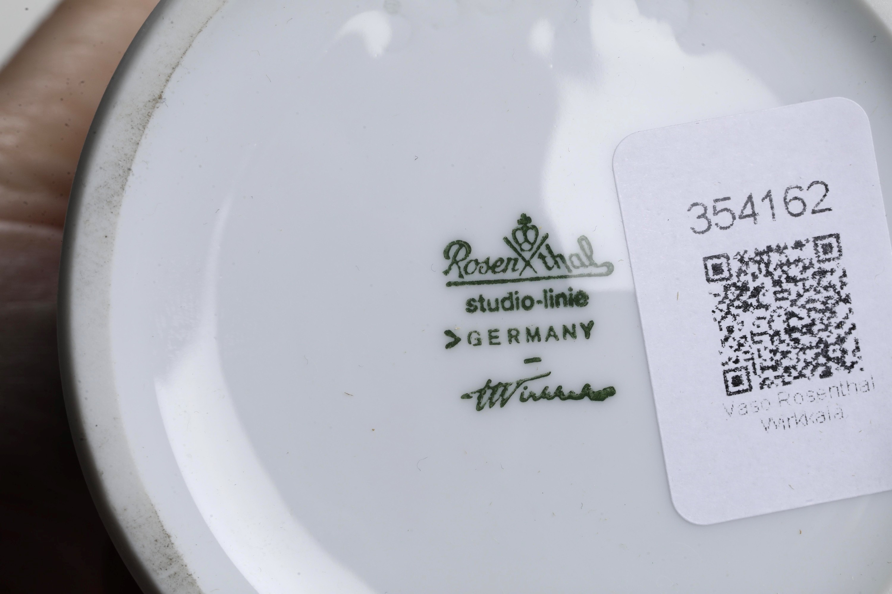 Rosenthal, Vaso di design di Wirkkala