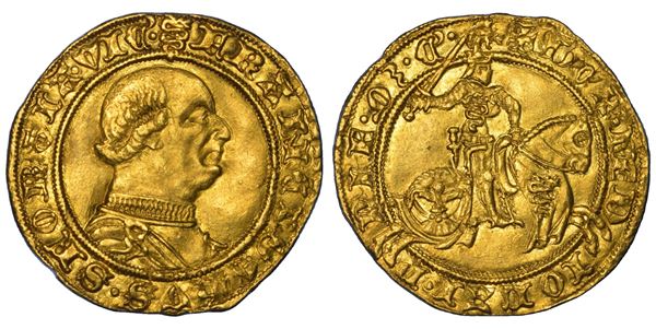 MILANO. FRANCESCO I SFORZA, 1450-1466. Ducato (con il titolo di Conte di Pavia).