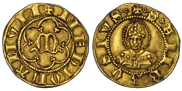 MILANO. LUCHINO E GIOVANNI VISCONTI, 1339-1354. Mezzo Ambrosino.