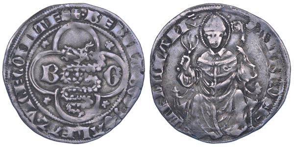 MILANO. BERNABO' E GALEAZZO II VISCONTI, 1354-1378. Grosso.