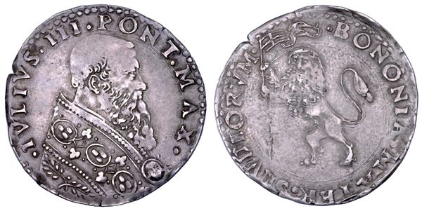 STATO PONTIFICIO.  GIULIO III, 1550-1555. Bianco.