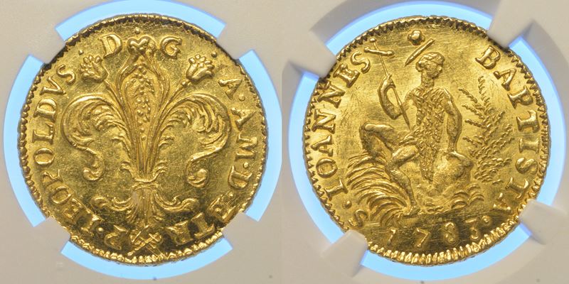 FIRENZE. PIETRO LEOPOLDO I DI LORENA, 1765-1790. Ruspone 1783.    - Auction Numismatics - Cambi Casa d'Aste
