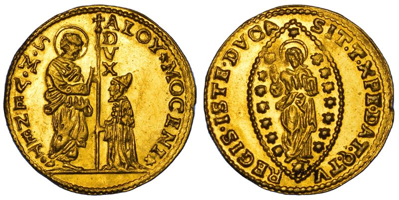 VENEZIA. ALVISE MOCENIGO II, 1700-1709. Zecchino.  - Asta Numismatica - Cambi Casa d'Aste