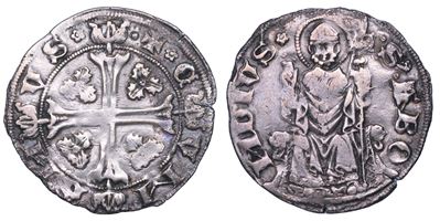 Moneta della Repubblica Abbonidiana, Grosso, 1447-1448