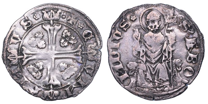 COMO. REPUBBLICA ABBONDIANA, 1447-1448. Grosso.  - Auction Numismatics - Cambi Casa d'Aste
