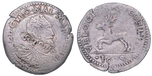 MASSA DI LUNIGIANA. ALBERICO I CYBO MALASPINA, 1559-1623. Cervia 1618.