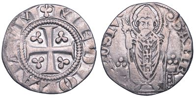 Monete senza il nome dell'imperatore, Milano, metà XIII - inizio XIV secolo, Ambrosino piccolo
