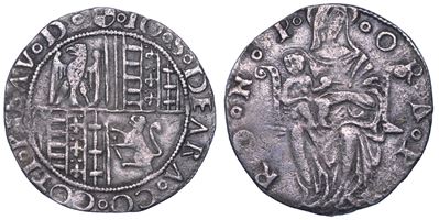 Giovanni Sforza, Grosso, 1489-1510