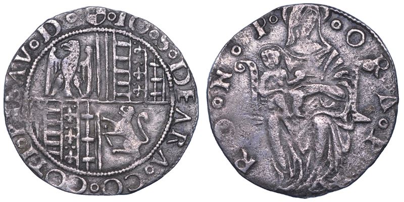 PESARO. GIOVANNI SFORZA, 1489-1510. Grosso.  - Asta Numismatica - Cambi Casa d'Aste