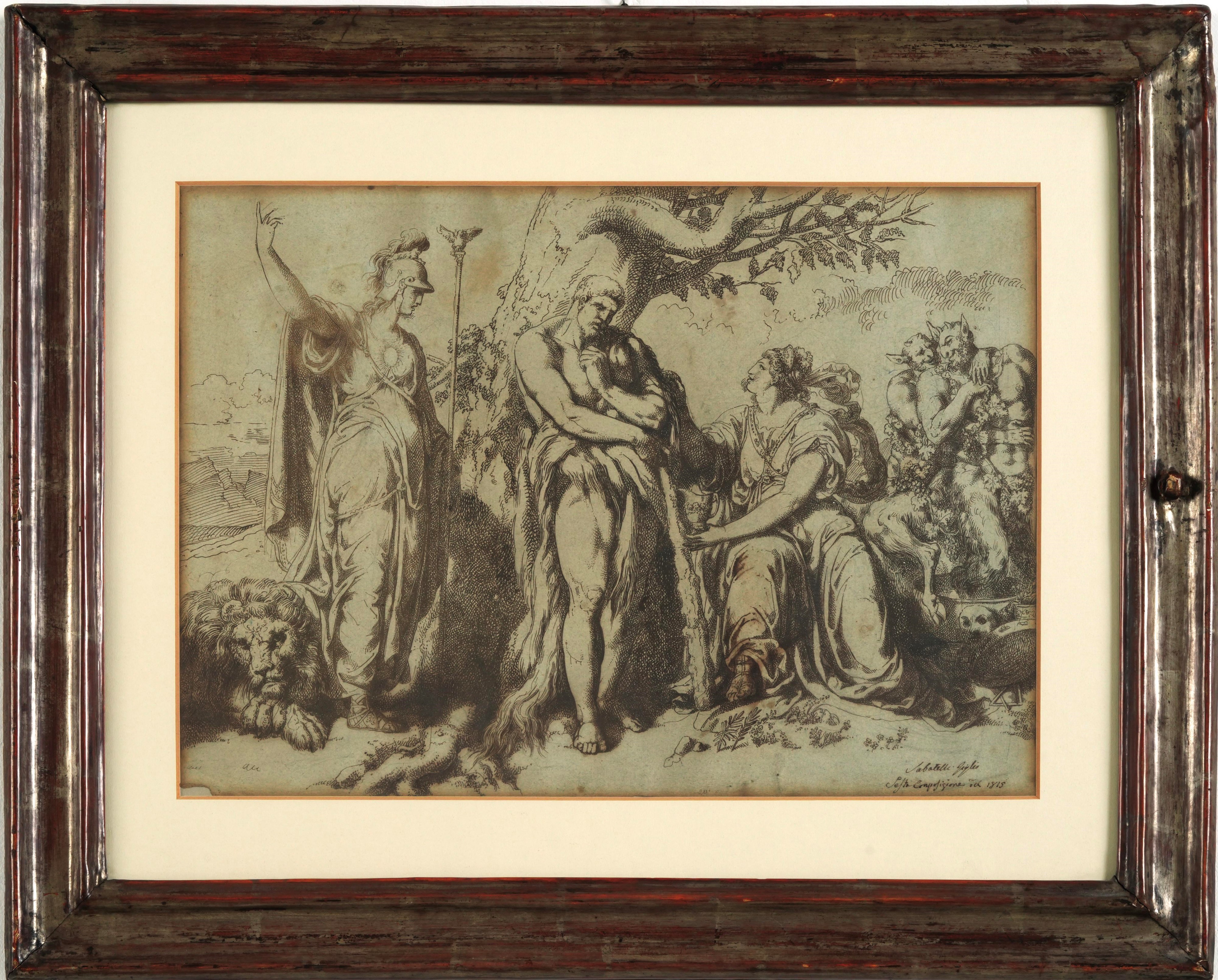 Luigi Sabatelli - Ercole al bivio