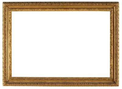 Cornice, legno intagliato e dorato, Piemonte, XIX secolo