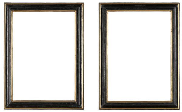 Coppia di cornici. XVIII secolo