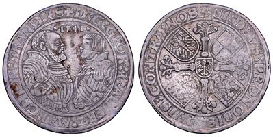 Germania - Brandenburg Franken, Georg e Albrecht, Taler del 1541