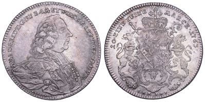 Adam Friedrich von Seinsheim, Taler 1763 - Würzburg