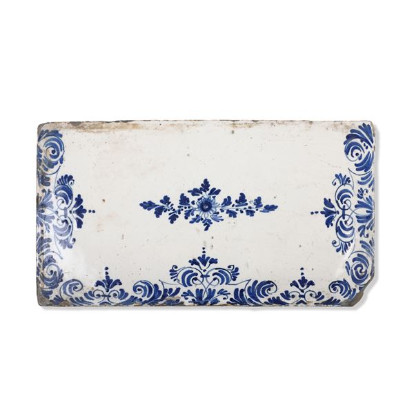 Piastrella Probabilmente Lodi, XVIII secolo 