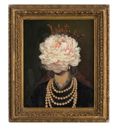 Eugenia Martinenghi, Figura allegorica, olio su tela