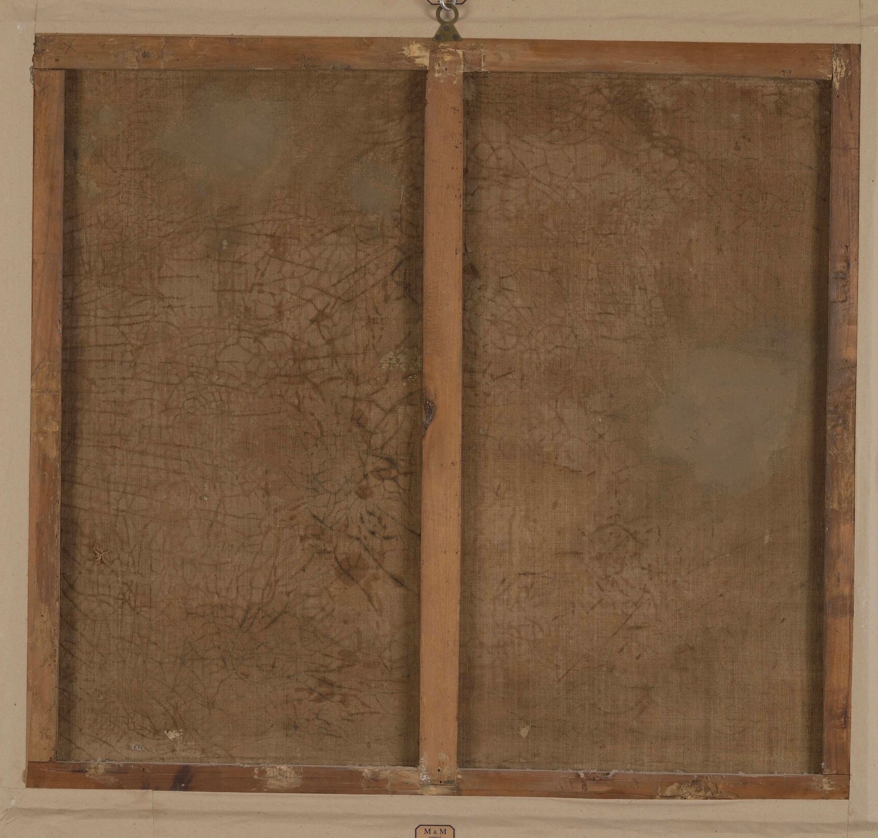 Scuola del XIX secolo, Vaso di fiori su sfondo a grisaille, olio su tela