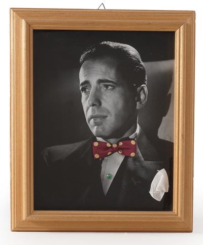 Humphrey Bogart, Fotografia con applicazioni in tessuto