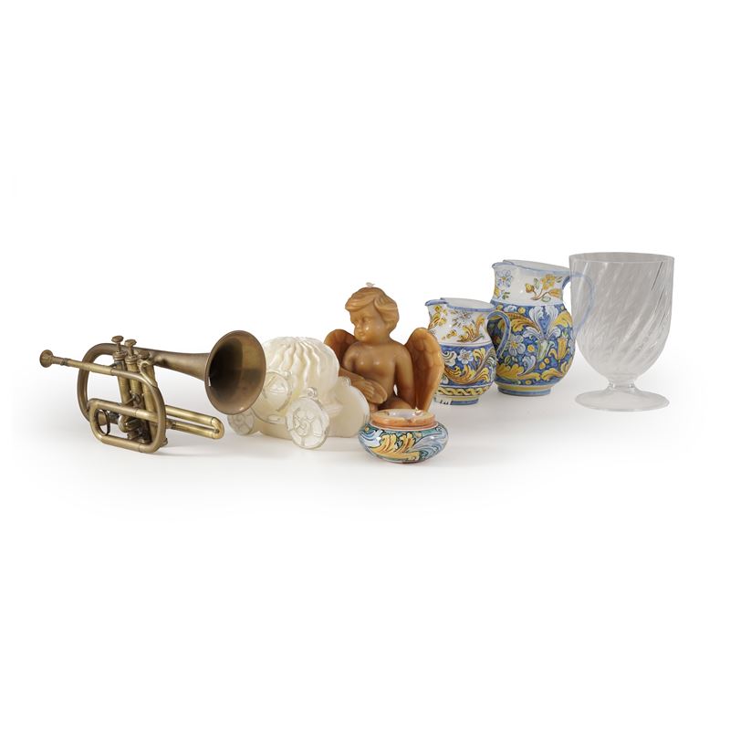 Lotto misto di sette oggetti  - Asta Antiquariato - Cambi Casa d'Aste