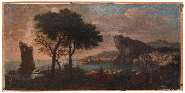 Scuola del XVIII secolo Paesaggio