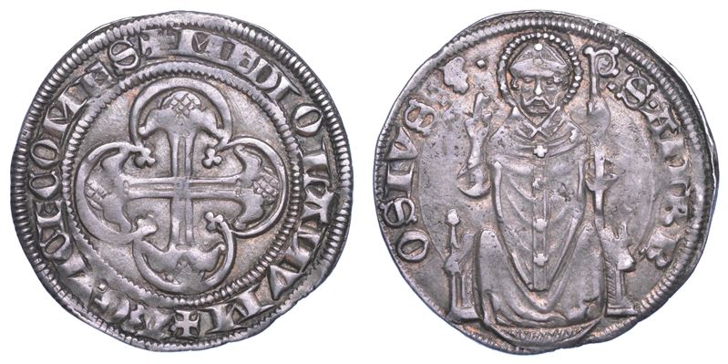 MILANO. AZZONE VISCONTI, 1329-1339.  Grosso.  - Auction Light Numismatics - Cambi Casa d'Aste