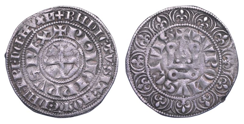 FRANCIA. PHILIPPE IV, 1285-1314.   Gros tournois.  - Auction Light Numismatics - Cambi Casa d'Aste