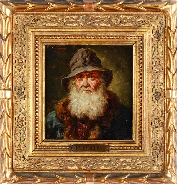 E. Fuchs Anziano con cappello