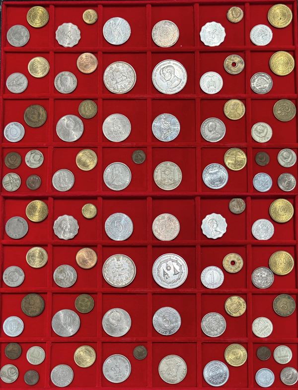 ASIA. Lotto di 45 monete.