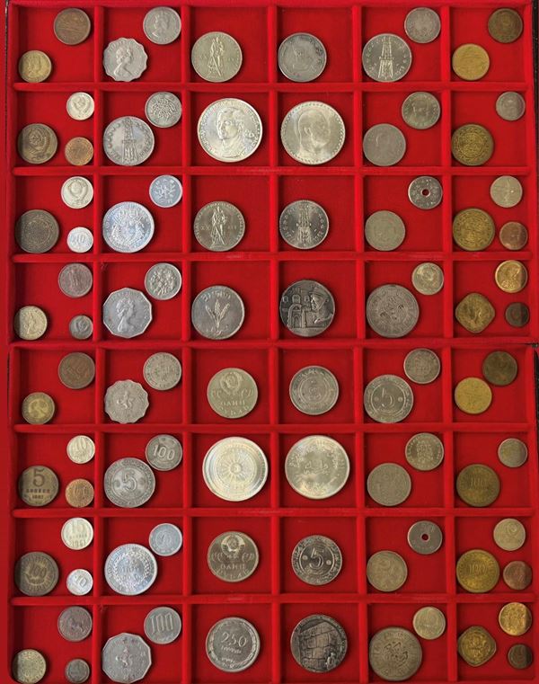 ASIA. Lotto di 45 monete.