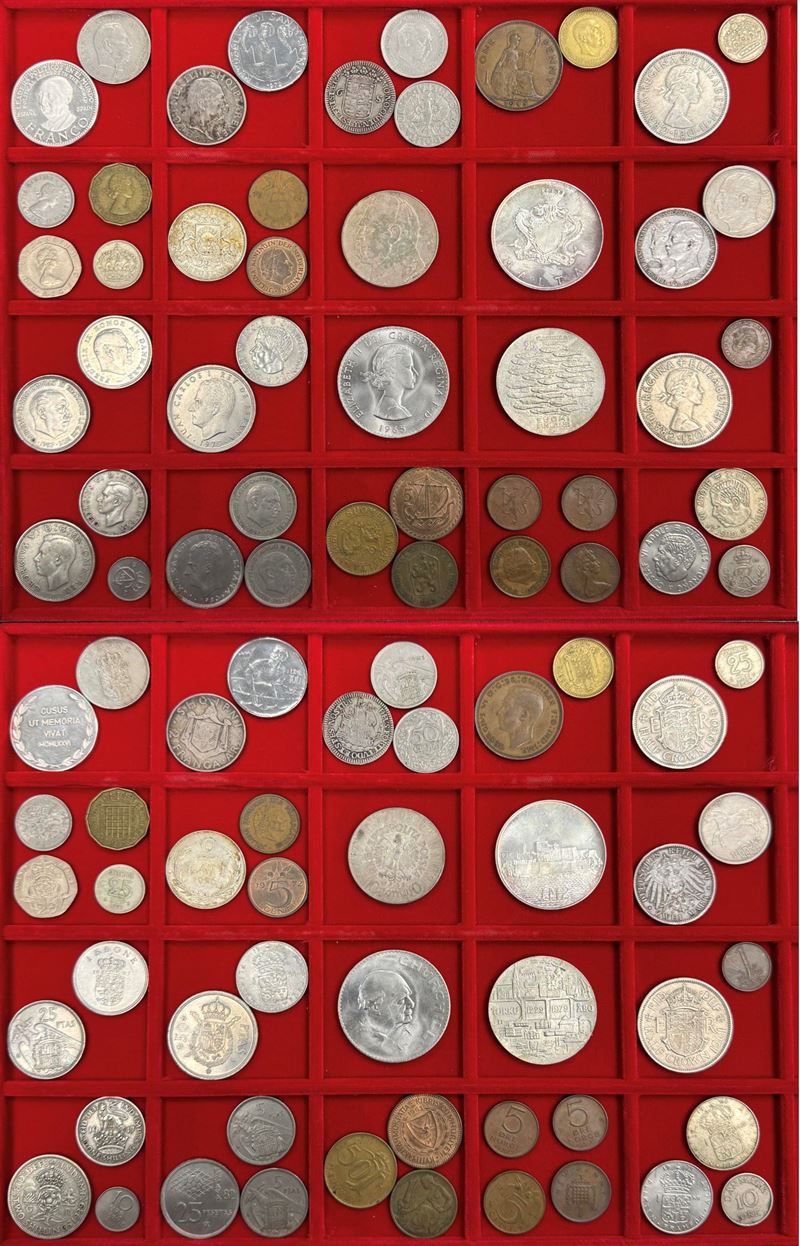 EUROPA. Lotto di 46 monete.  - Auction Light Numismatics - Cambi Casa d'Aste