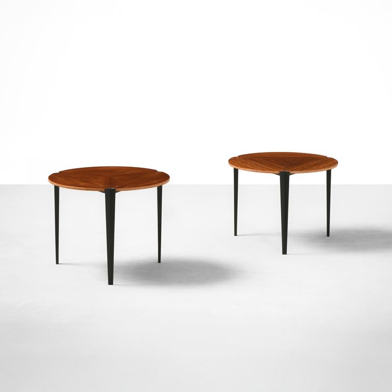 Osvaldo Borsani : Due tavoli bassi mod. T61  - Asta Design - Cambi Casa d'Aste