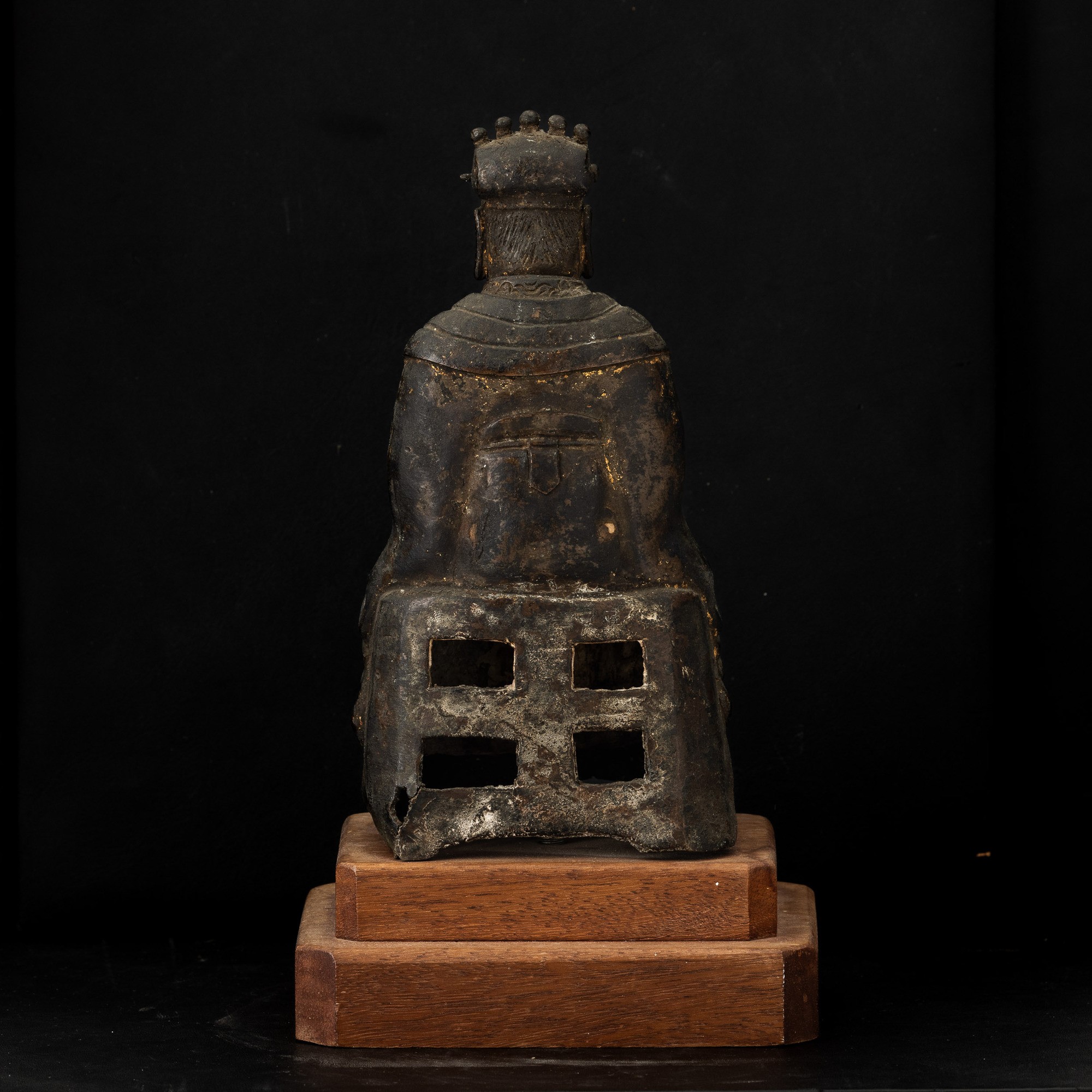 Cina, Dinastia Ming (XVII secolo), Figura di dignitario in bronzo