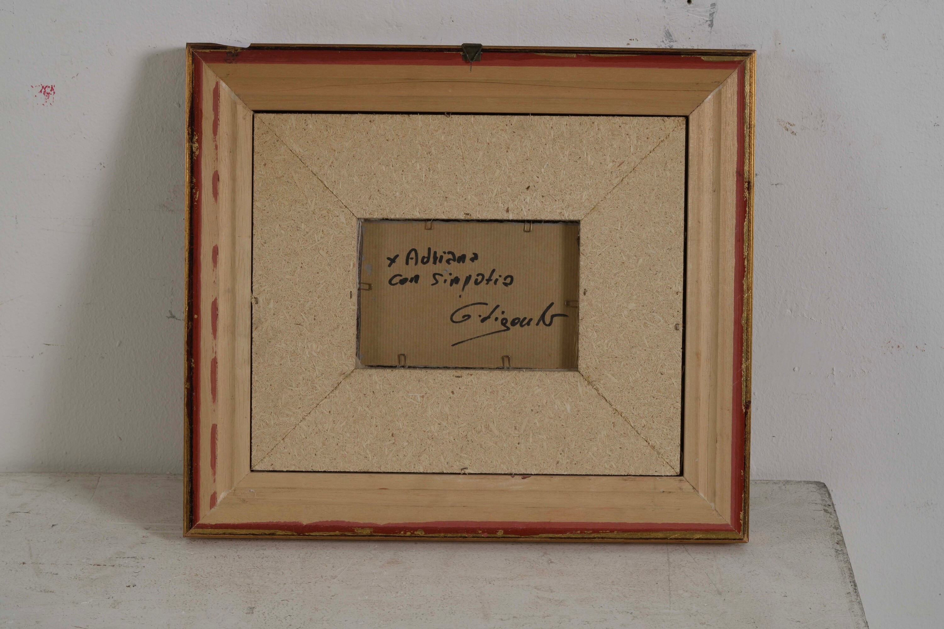 Giuseppe Ligonto, Paesaggio, acquerello su carta