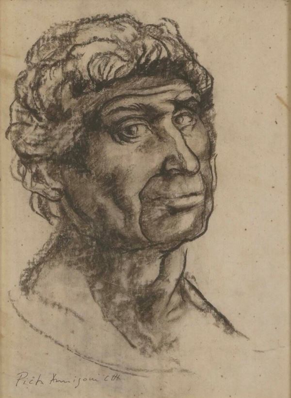 Pietro Annigoni - Ritratto Maschile