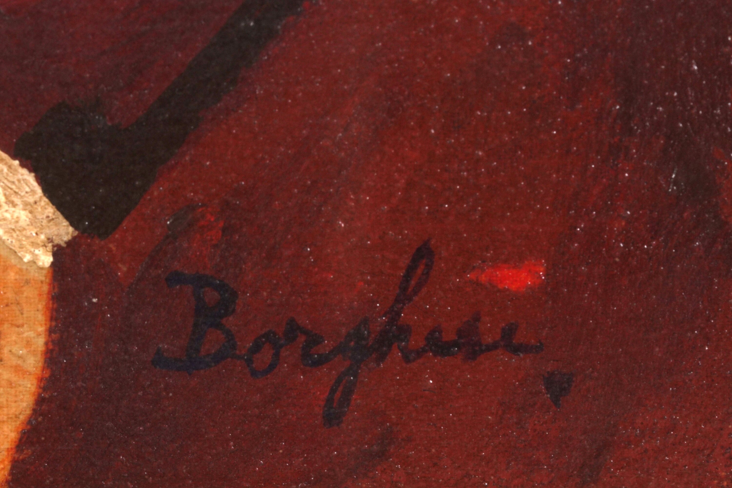 Franz Borghese - Senza titolo, olio su tela, 70 x 50 cm