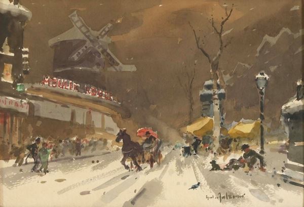 Paesaggio innevato