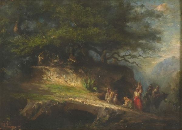 Scuola del XIX secolo Paesaggio