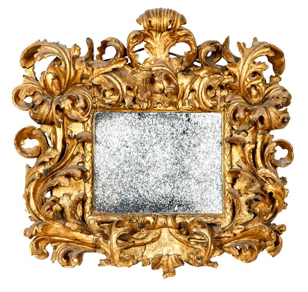 Grande cornice barocca. Italia centrale XVII secolo