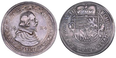 Leopold V d'Austria, Taler 1624, Hall