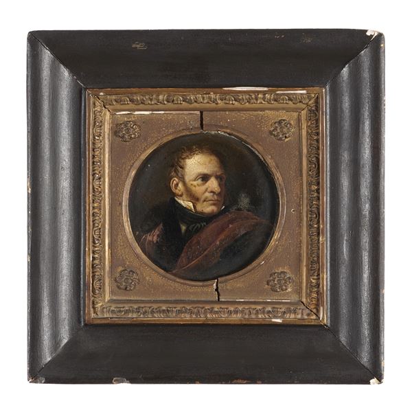 Scuola del XIX secolo Ritratto di Giuseppe Diotti (?)