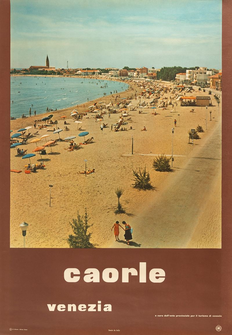 Anonimo : Caorle, Venezia  ENIT  - Asta Manifesti d'Epoca e Collectibles - Cambi Casa d'Aste