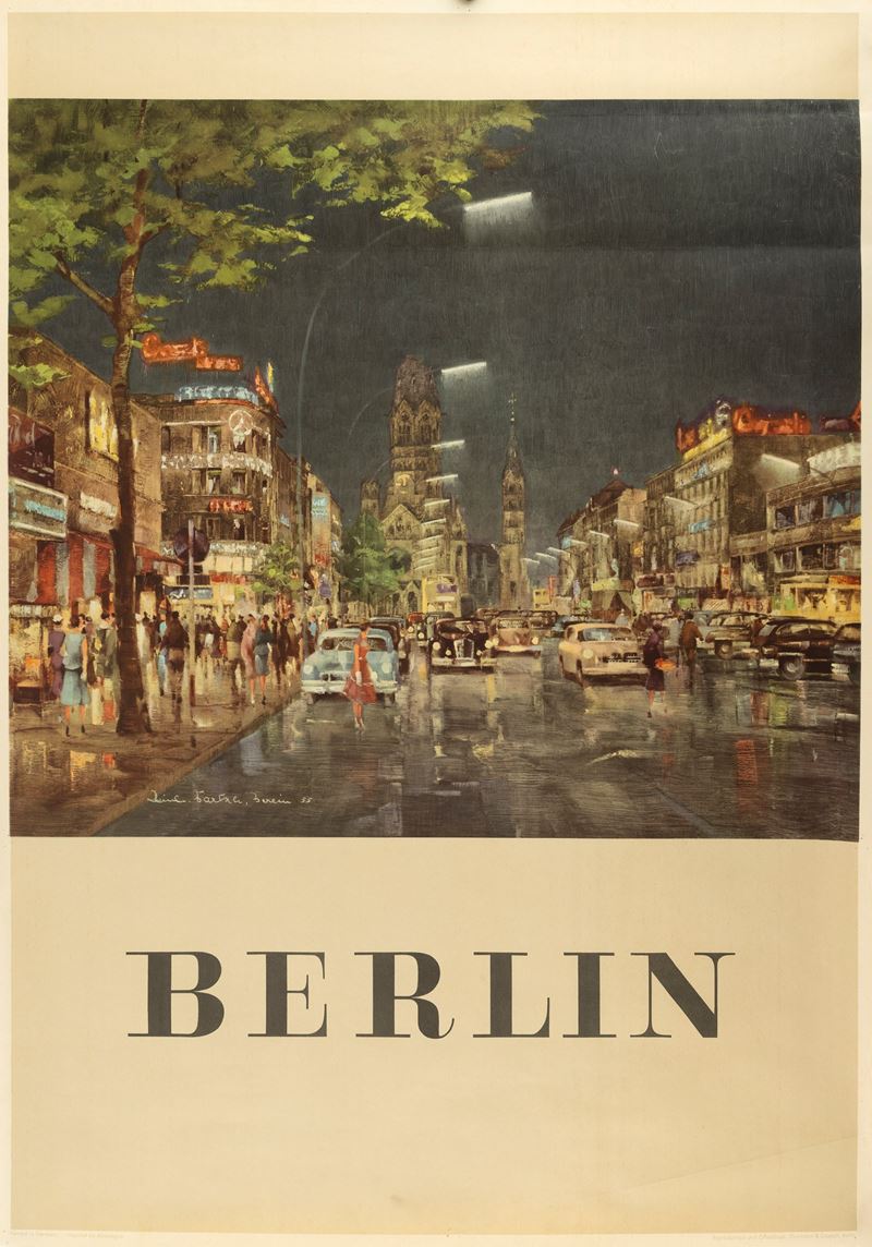 Reinhard Bartsch : Berlin  - Asta Manifesti d'Epoca e Collectibles - Cambi Casa d'Aste