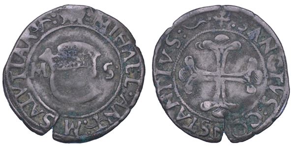 CARMAGNOLA. MICHELE ANTONIO DI SALUZZO, 1504-1528. Forte.