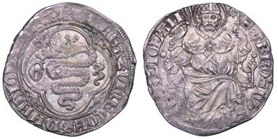 Gian Galeazzo Visconti, Grosso o pegione, 1385-1402