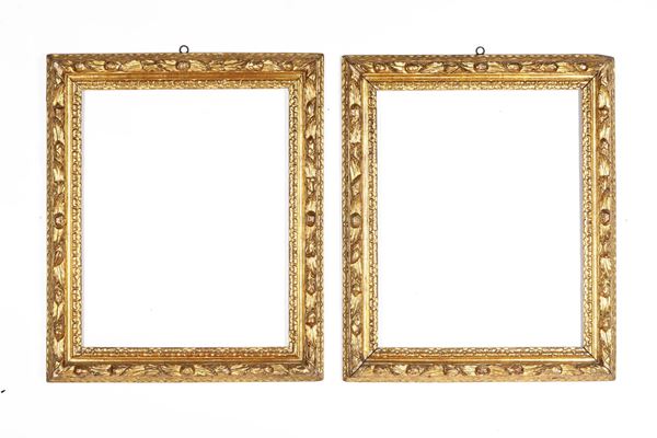 Coppia di cornici. Piemonte XVII secolo