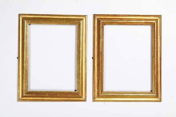 Coppia di cornici. Italia centrale XVIII secolo