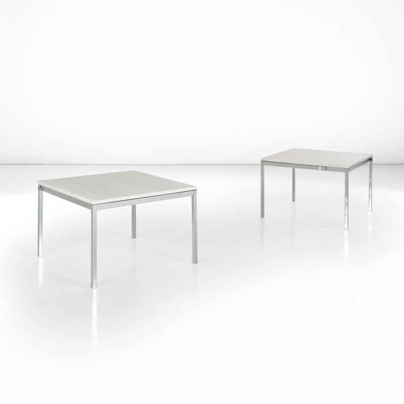 Florence Knoll : Due tavoli bassi  - Auction Design Lab - Cambi Casa d'Aste