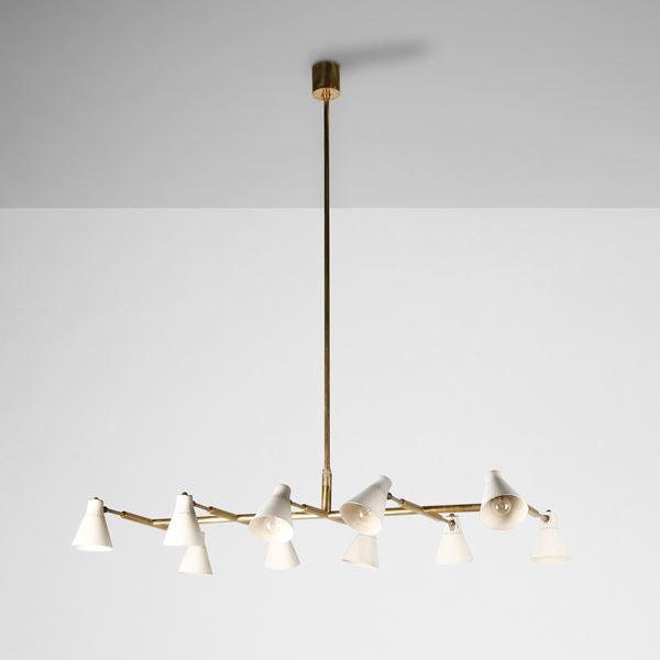 Grande lampade a sospensione orientabile